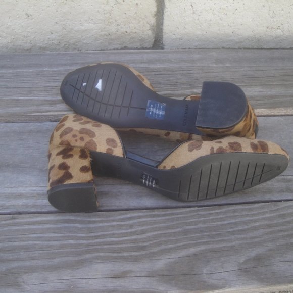 Cole Haan Real Fur 2" heel Professional Chic Heels 6B - Picture 5 of 6